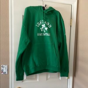 Green Ireland Rugby Football Hoodie